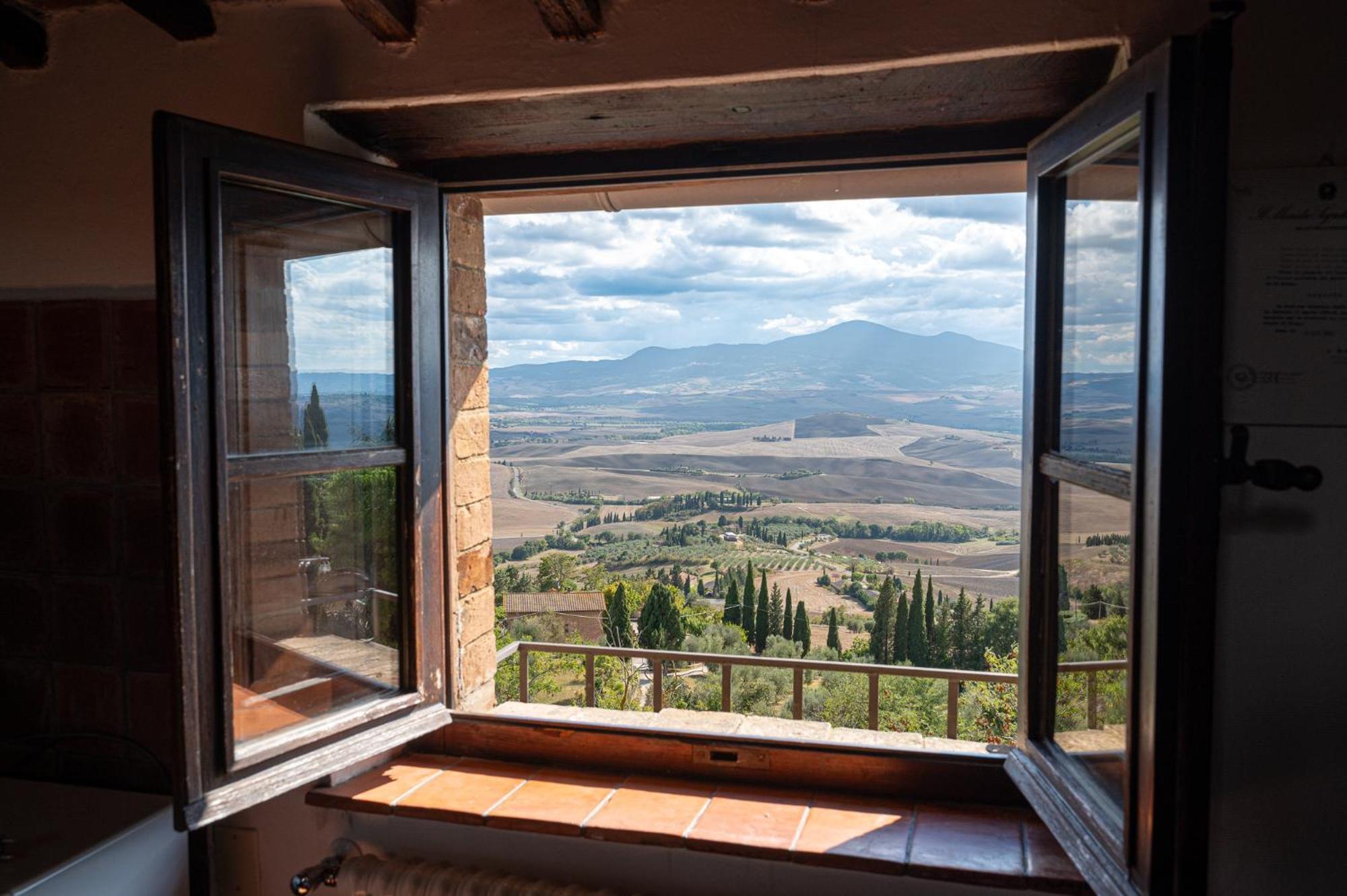Artistica Pienza - Breathtaking Val D'Orcia View Apartment Ngoại thất bức ảnh