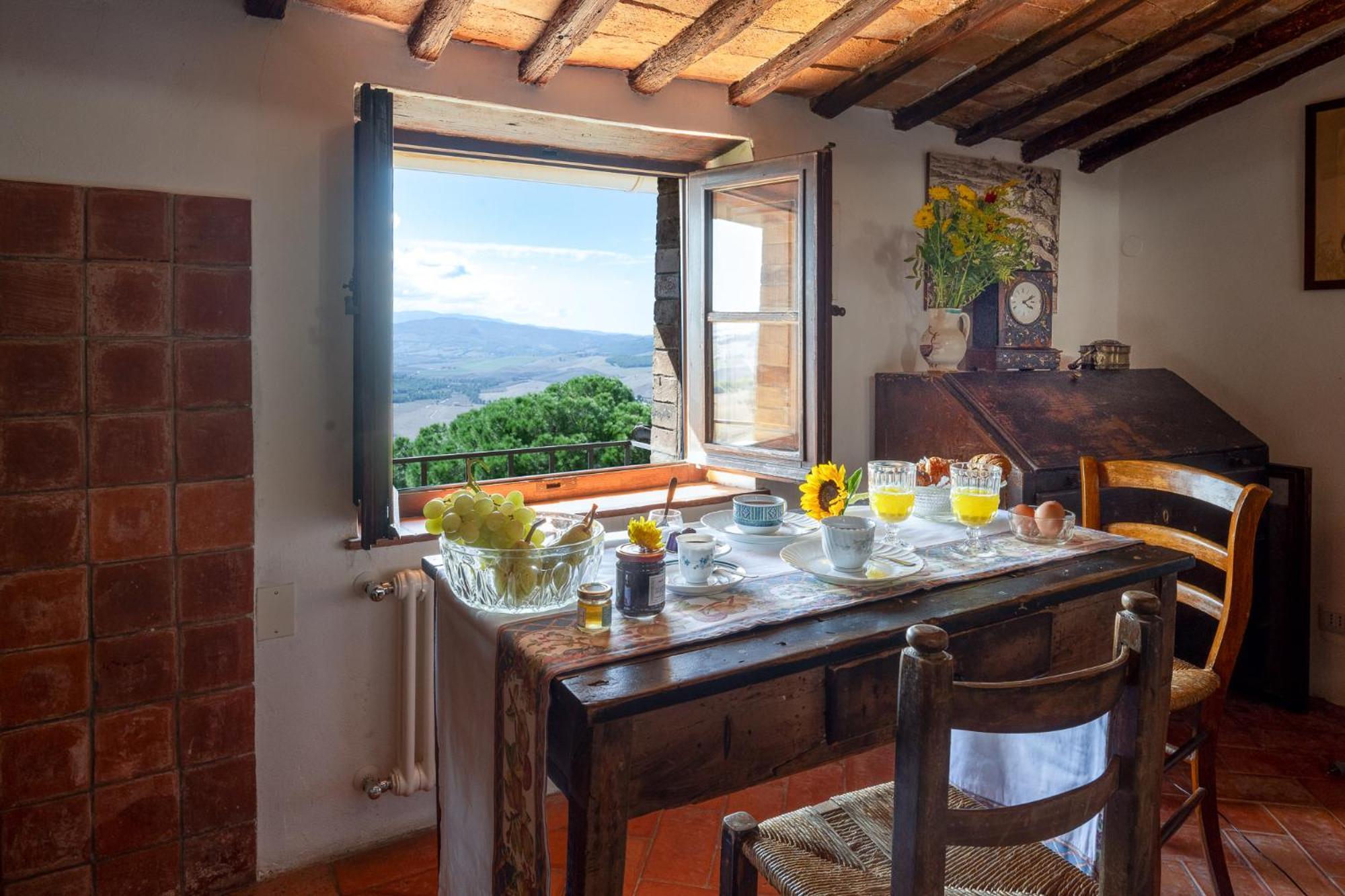 Artistica Pienza - Breathtaking Val D'Orcia View Apartment Ngoại thất bức ảnh
