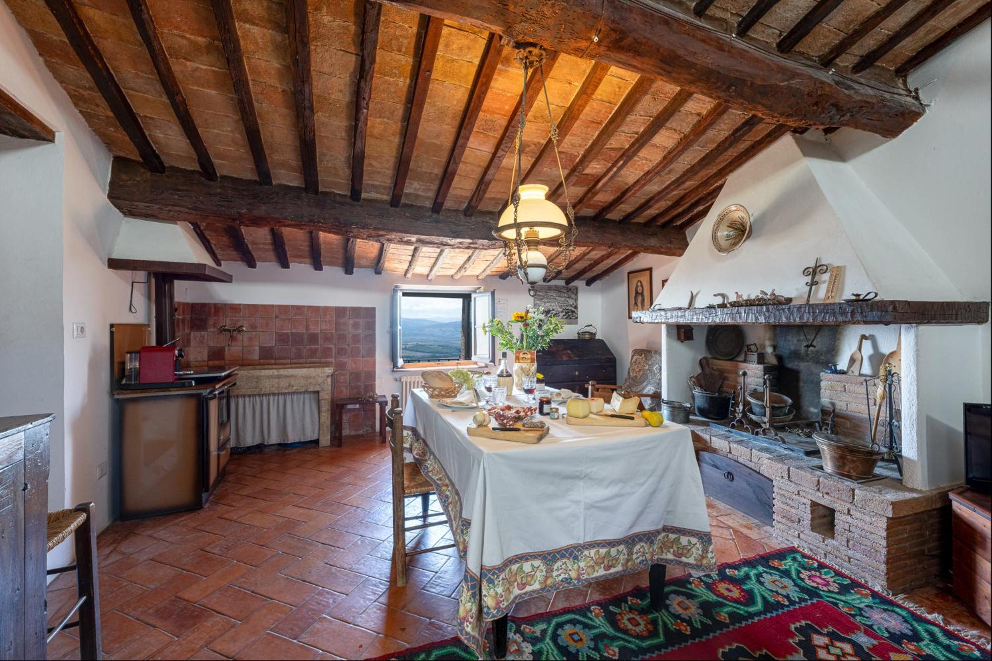 Artistica Pienza - Breathtaking Val D'Orcia View Apartment Ngoại thất bức ảnh
