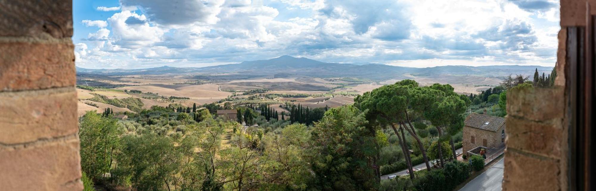 Artistica Pienza - Breathtaking Val D'Orcia View Apartment Ngoại thất bức ảnh